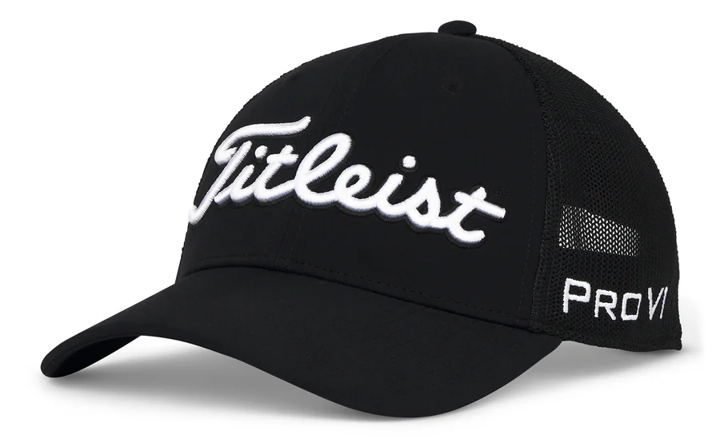 Titleist Tour Performance Mesh Men's Cap (Black)