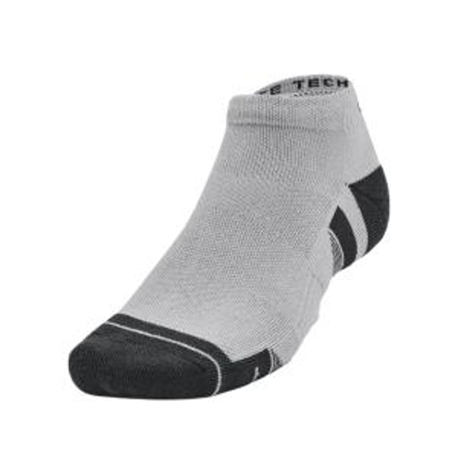  Under Armour Performance Tech Men's Grey 3 Pack Socks