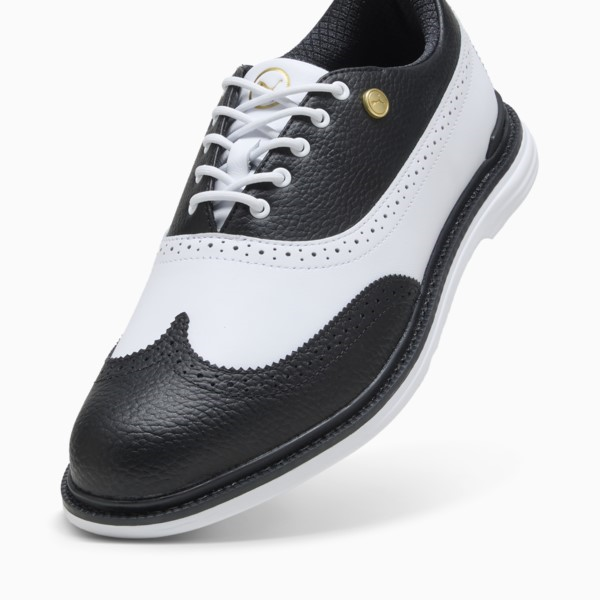 Puma Men's Royale Wingtip Shoes (White/Grey)