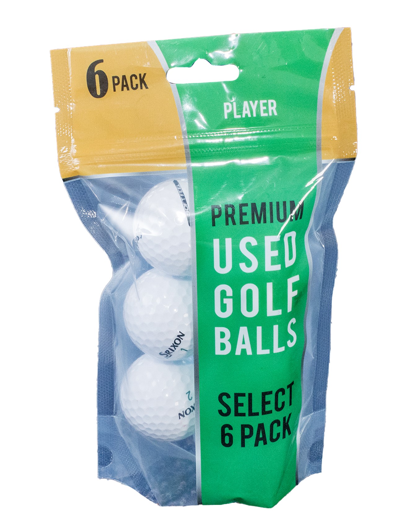 Buy AAA Assorted 6 Pack Green Mens Golf Balls Online The Pro Shop