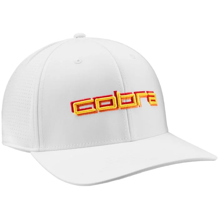 Cobra 3D Tour Men's White Golf Hat