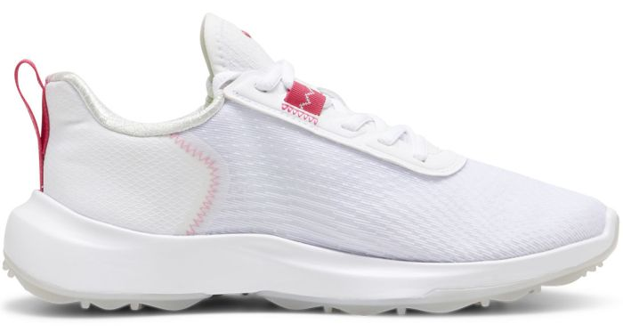  Puma Ladies Fusion Crush Sport Shoes (White/Rose)