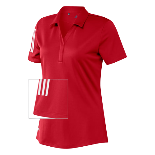 Adidas Golf Club A481 Ladies Red Shirt