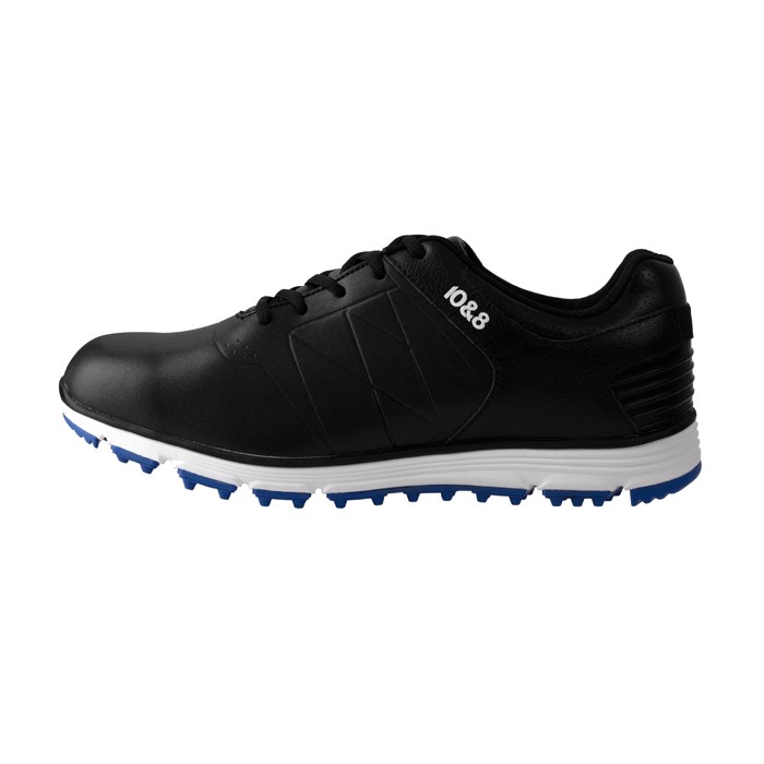 10&8 Prime Leather Waterproof Men's Black Shoes