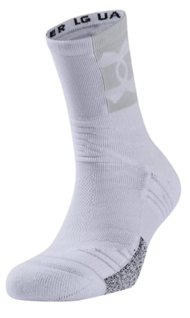 Buy Under Armour Playmaker Mid-Crew Mens White Socks Online - The Pro Shop