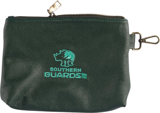 Southern Guards LEather Zip Pouch