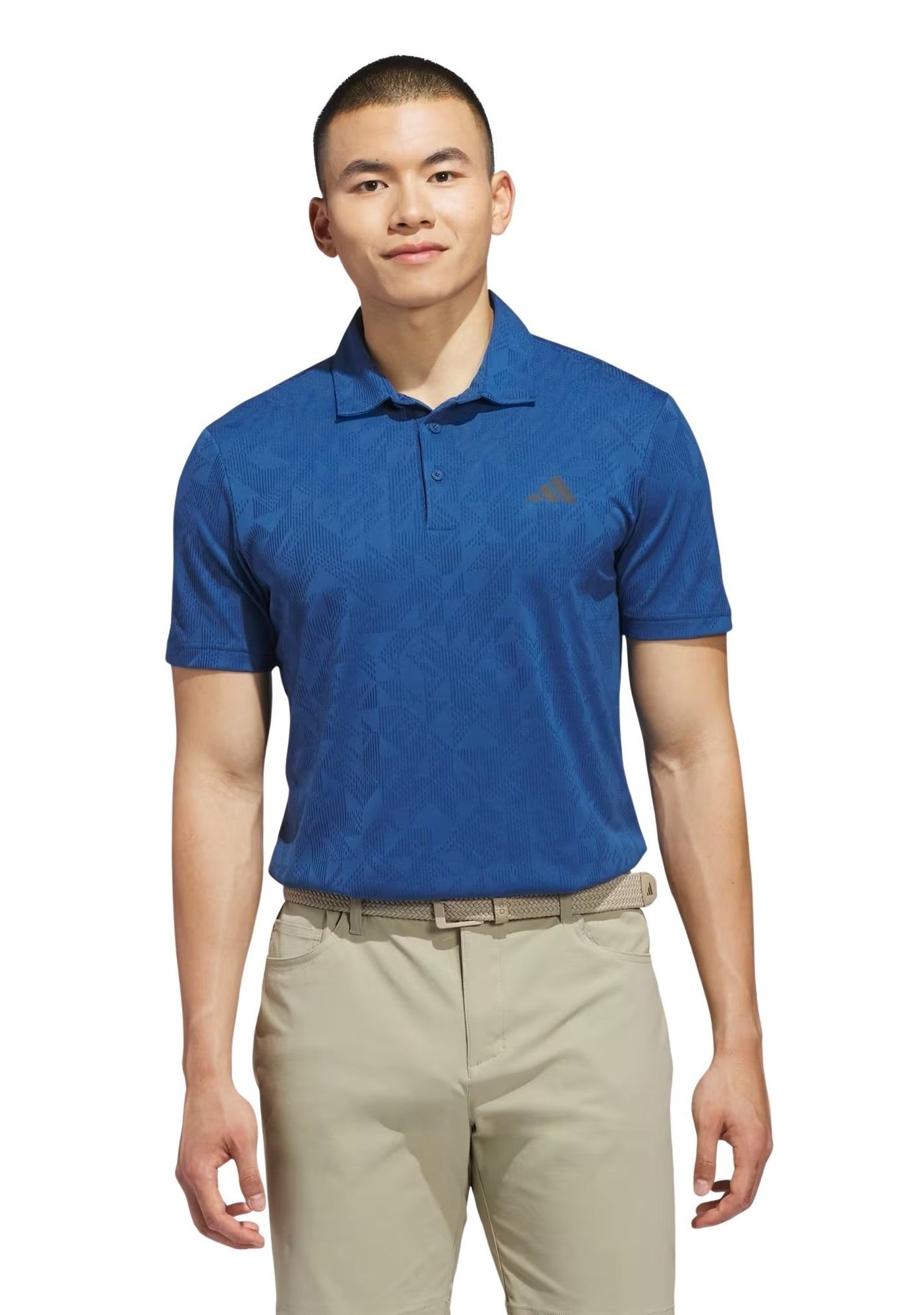 adidas Ultimate365 Jacquard Polo (Dusky Petrol)