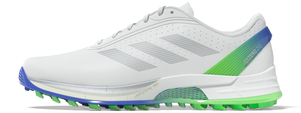  Adidas Adizero ZG Men's White/Lime Spikeless Shoes