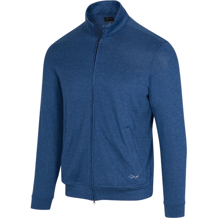 Greg Norman Lab Full Zip Men's Blue Jacket