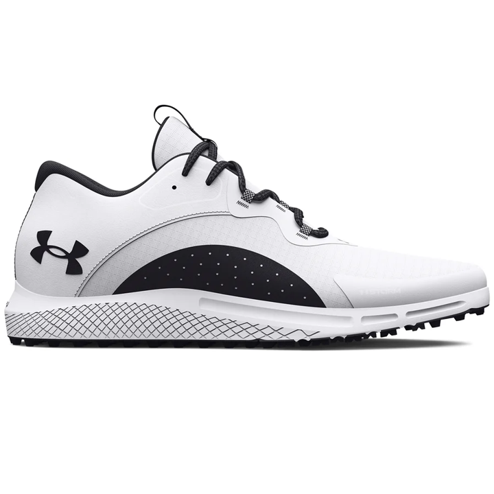  Under Armour Men's Charged Draw 2 SL Men's White Golf Shoes 