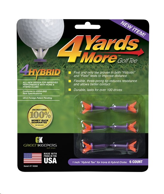 4 Yards More 1 Plastic Purple Tees