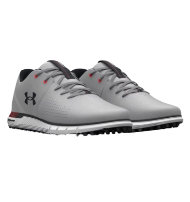  Under Armour Men's HOVR Fade 2 Spikeless Grey/ Black  Golf Shoes