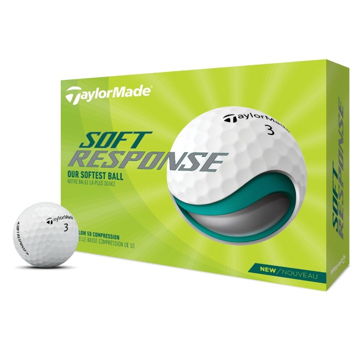 TaylorMade Soft Response Mens Golf Balls (2022)