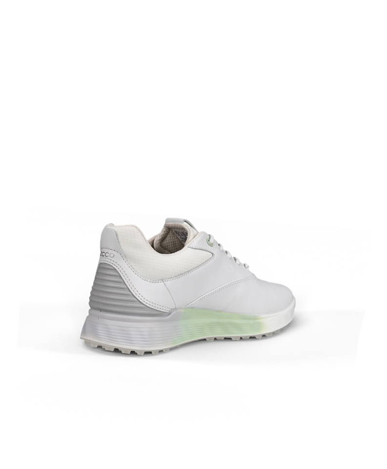  Ecco S-Three Ladies White/ Matcha Shoes
