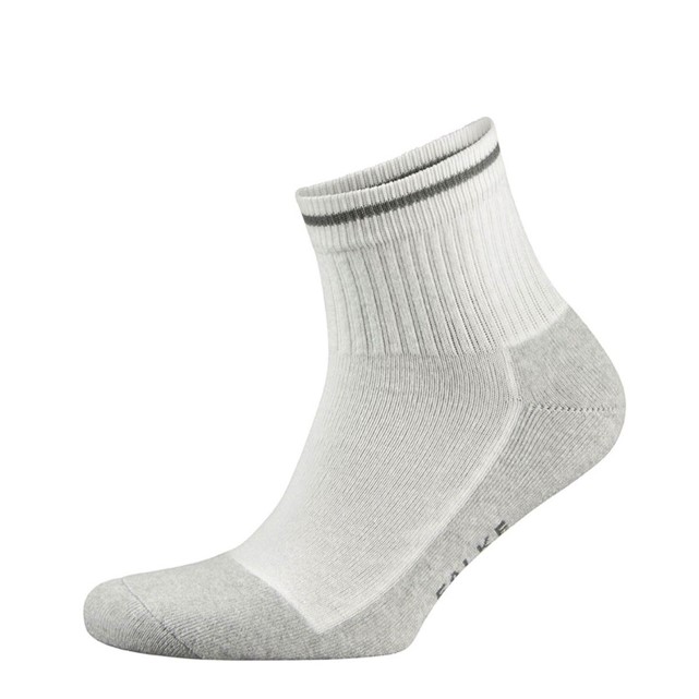 Falke New Golf Quarter Men's White/Grey Socks