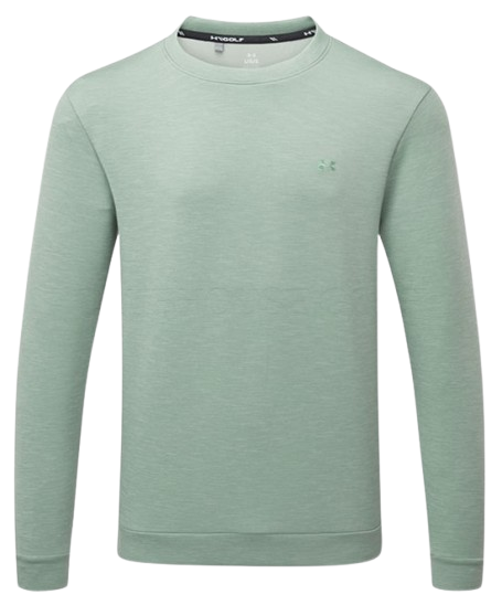 Under Armour Drive Midlayer Crew Men's Silica Green Sweater