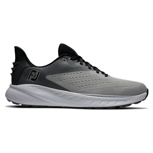FootJoy Flex XP Men's White/ Black and Grey Spikeless Shoe
