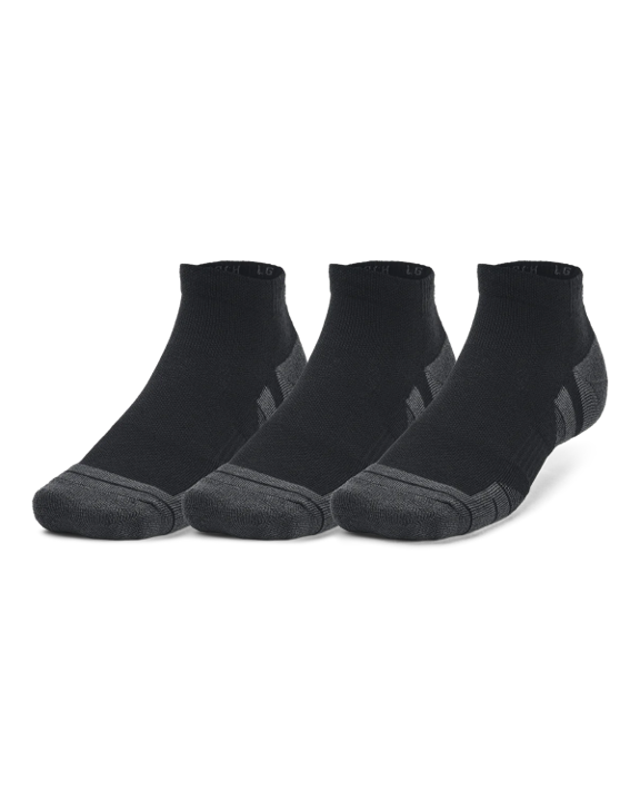 nder Armour Performance Tech Men's 3 Pack Low Cut Black Socks