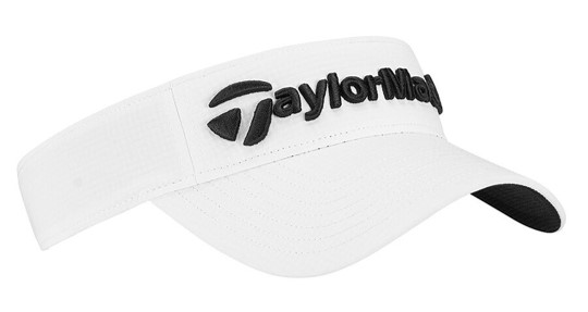 TaylorMade Radar Men's White Visor