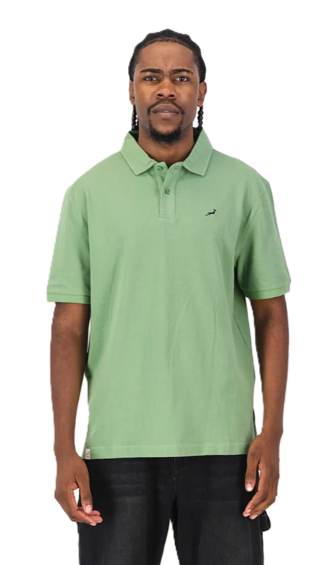 Old School Springboks Embroidery Polo (Kashmir)