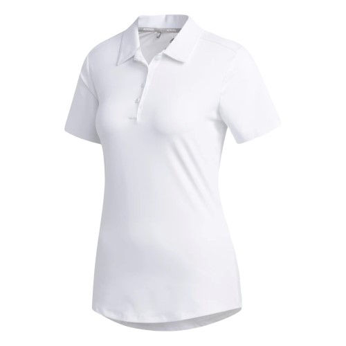 adidas Ultimate Heathered Ladies White Shirt