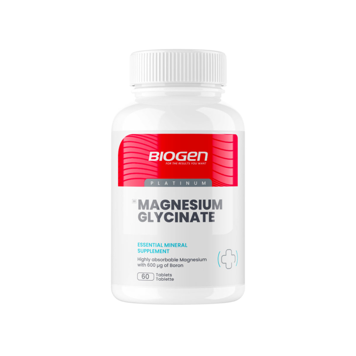 Biogen Magnesium Glycinate 60 Tablets