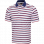 Greg Norman Pique Stripe Men's White Shirt 